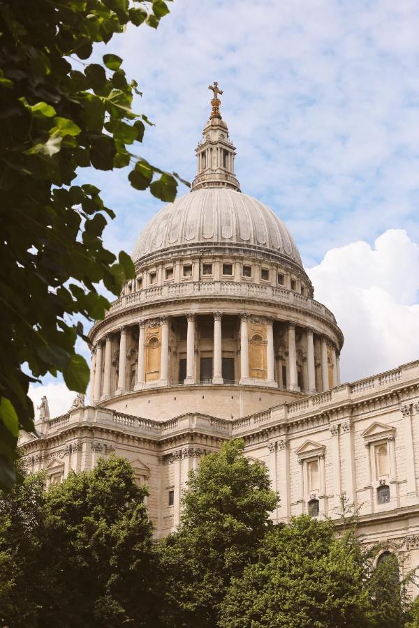 The Ned Hotel London Exterior photo The dome of St Paul's Cathedral